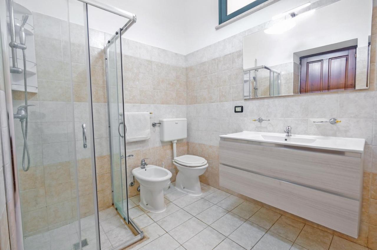 Dependance Specchia With Pool Apartment Bagian luar foto