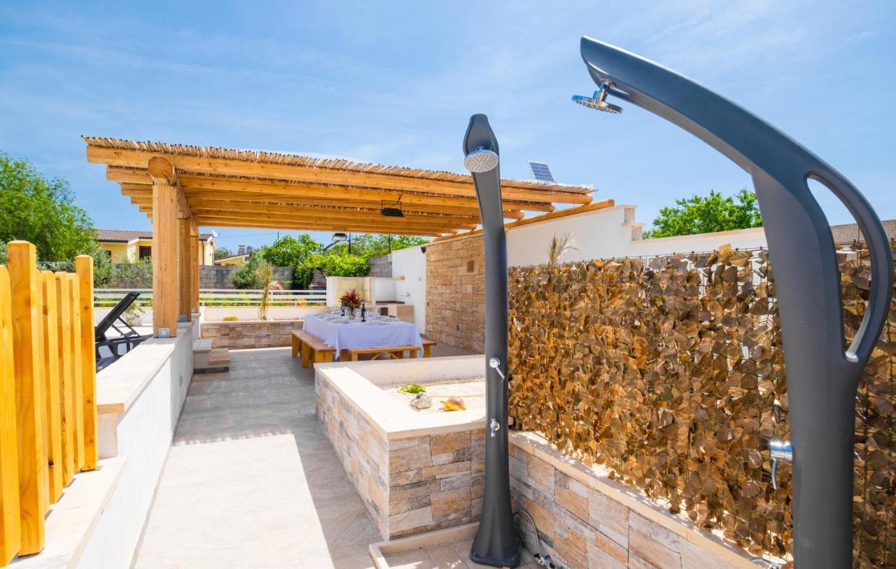 Dependance Specchia With Pool Apartment Bagian luar foto