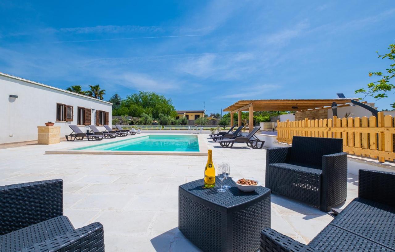 Dependance Specchia With Pool Apartment Bagian luar foto