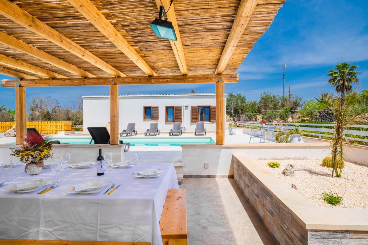 Dependance Specchia With Pool Apartment Bagian luar foto