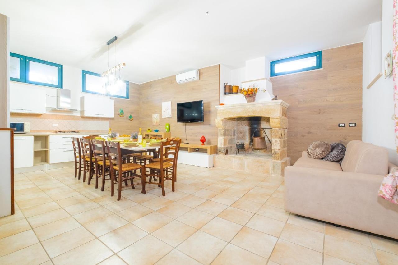 Dependance Specchia With Pool Apartment Bagian luar foto