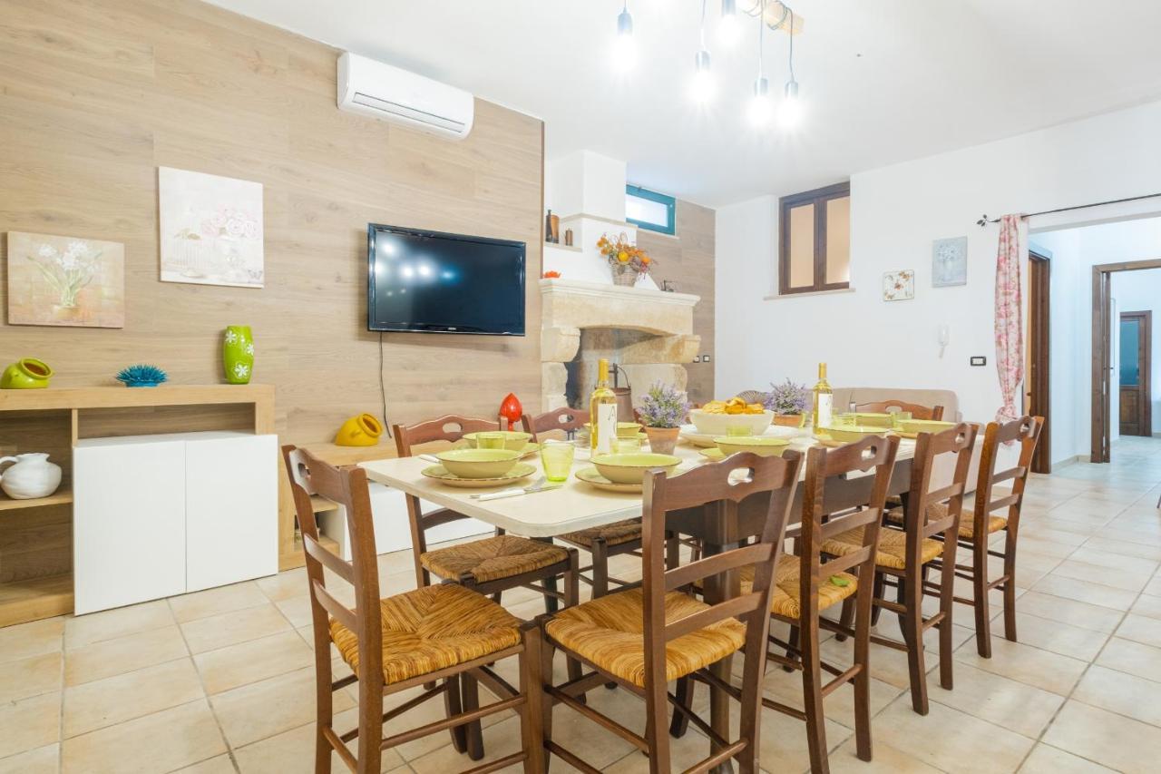 Dependance Specchia With Pool Apartment Bagian luar foto